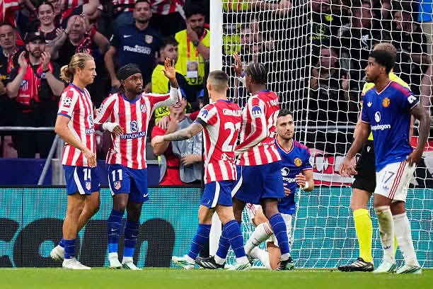 Atletico Madrid 2-0 Manchester United: 13/10/26